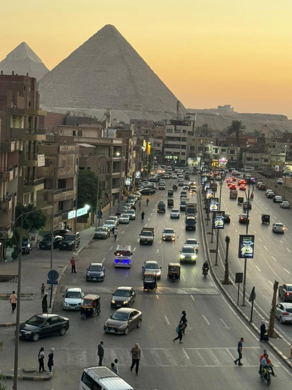 Khufu Pyramids Inn Nazlet el-Sîsi Esterno foto