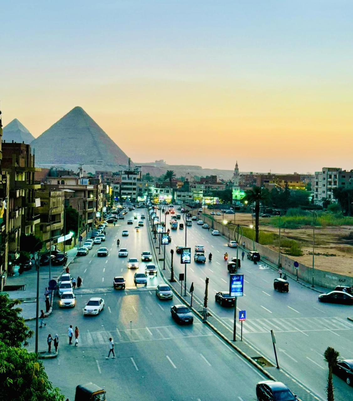 Khufu Pyramids Inn Nazlet el-Sîsi Esterno foto